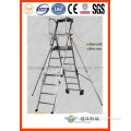 Aluminium Folding Adjustable Platform Step Ladder